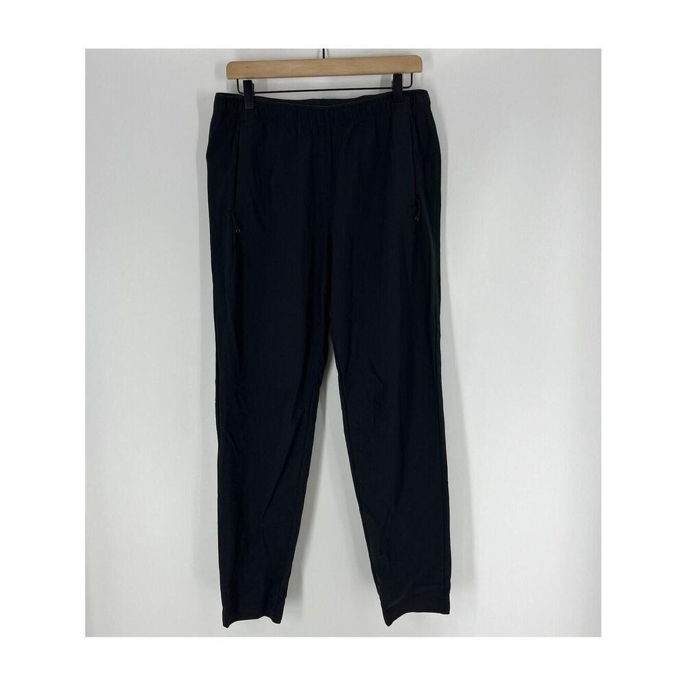 Rei Coop Pants Size Medium Womens Black Tapered Pull On Hiking Gorpcore Nylon